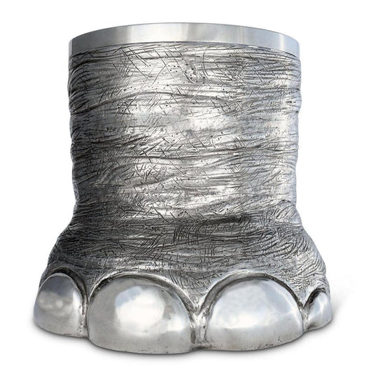 Pewter Elephant Foot Ice Bucket by Vagabond House 