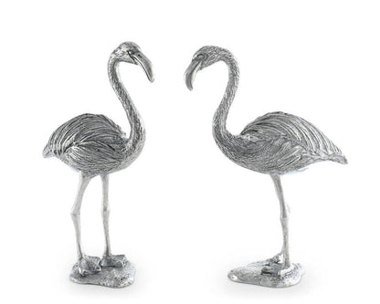 Pewter Flamingos Salt & Pepper Set by Vagabond House 2