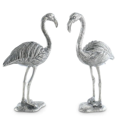 Pewter Flamingos Salt & Pepper Set by Vagabond House 