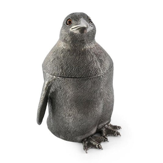 Pewter Penguin Ice Bucket by Vagabond House 