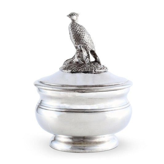Pewter Pheasant Sauce Bowl by Vagabond House 