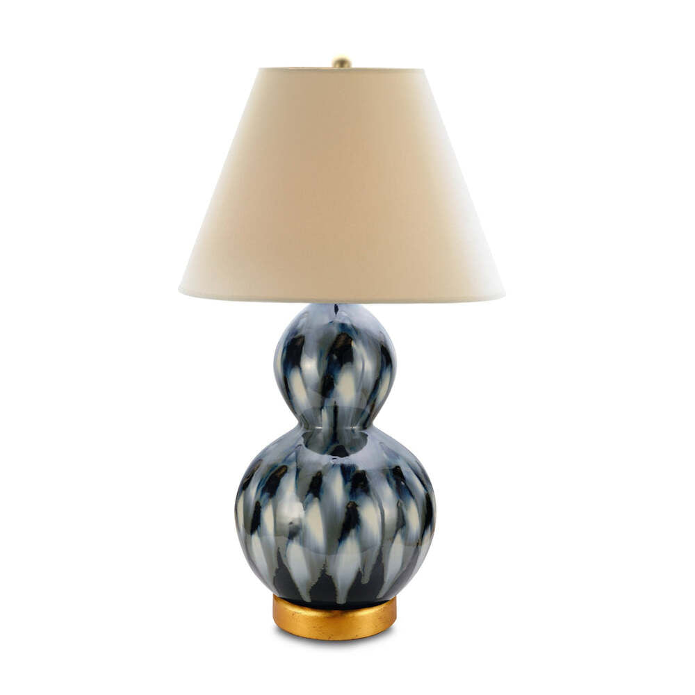 Pheasant Freather Lamp - Small by Bunny Williams Home Brown 2