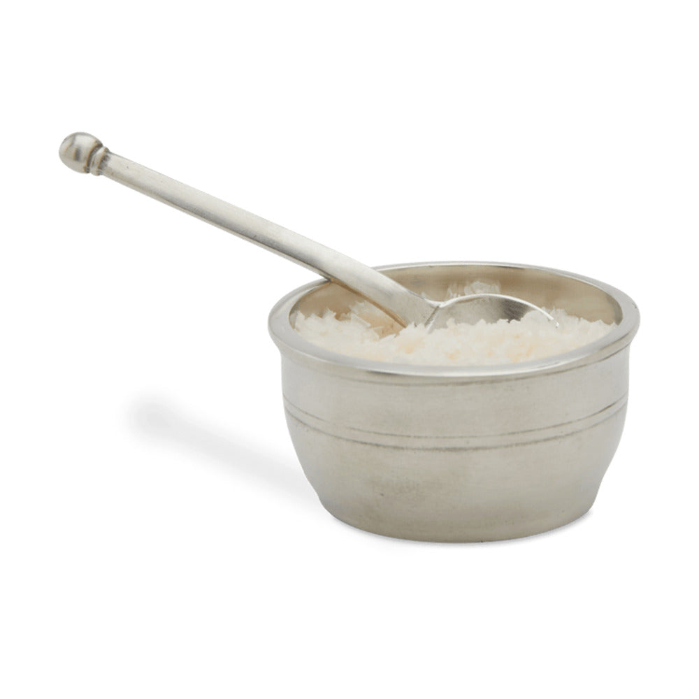 Piccolo Salt Cellar w/ Lid & Spoon by Match Pewter 2