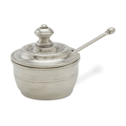Piccolo Salt Cellar w/ Lid & Spoon by Match Pewter 