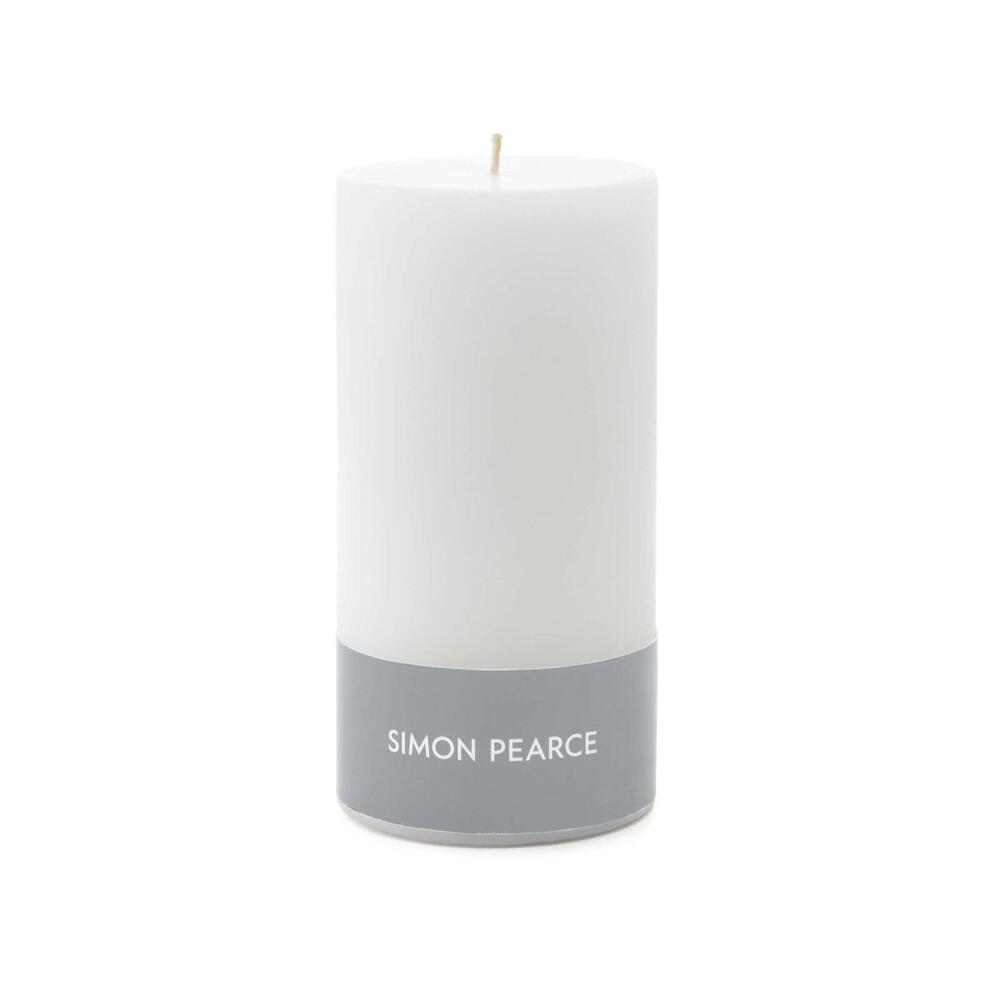 Pillar Candle - White by Simon Pearce 3