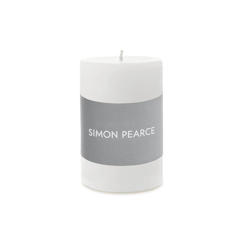 Pillar Candle - White by Simon Pearce 