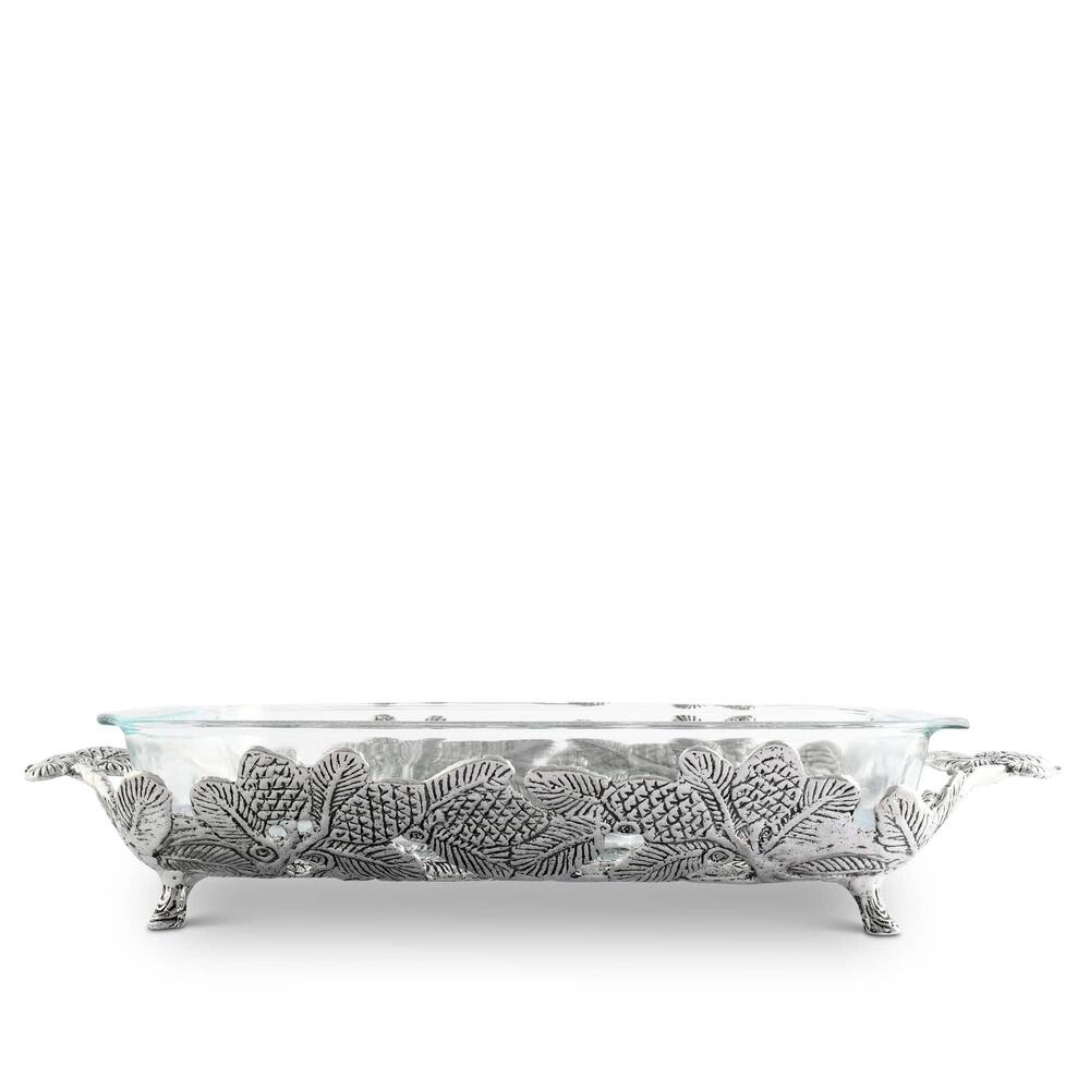 Pine Cone Forest Casserole 3 Quart Holder by Arthur Court Designs 1