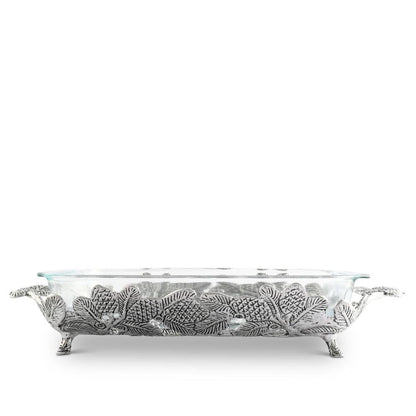 Pine Cone Forest Casserole 3 Quart Holder by Arthur Court Designs 1