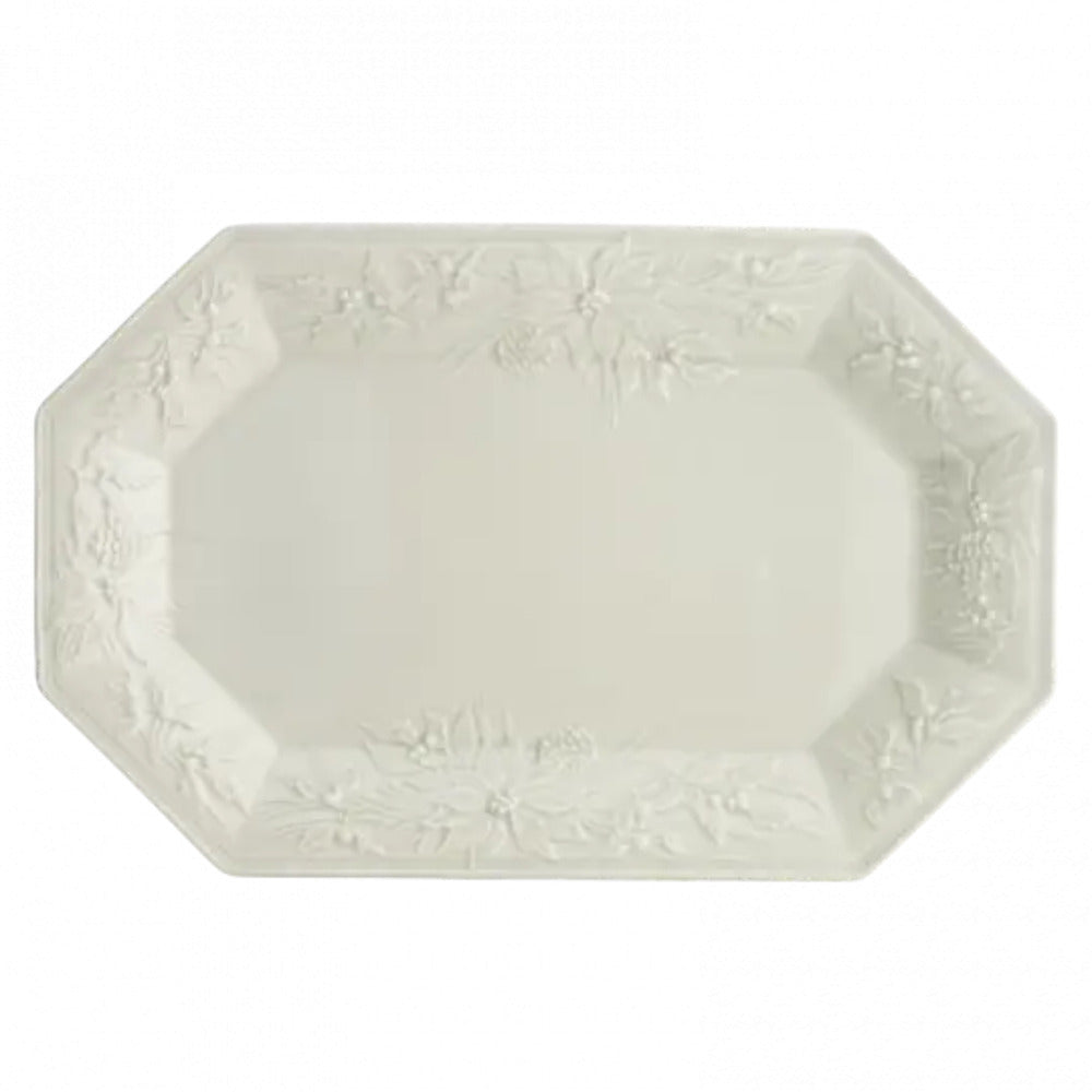 Pinecone Octagonal Platter by Mottahedeh