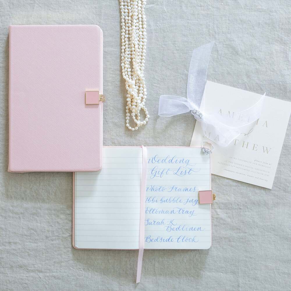 Pink & Gold A4 Notebook by Addison Ross Additional Image-2