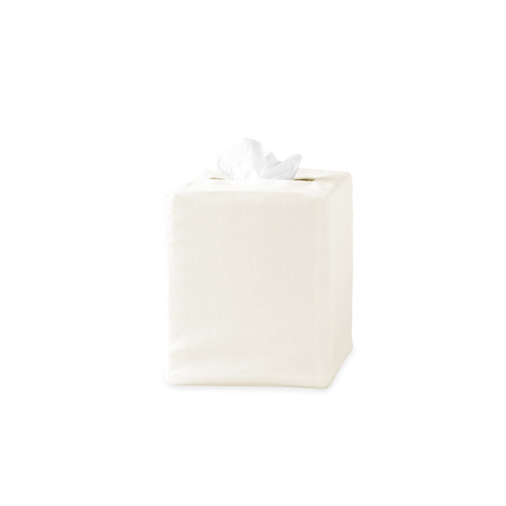 Plain Tissue Box Cover Ivory 