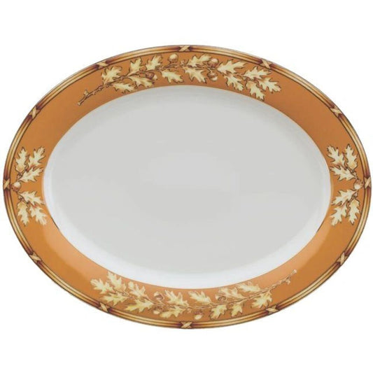 Platter Gold Oak Caramel by Julie Wear 