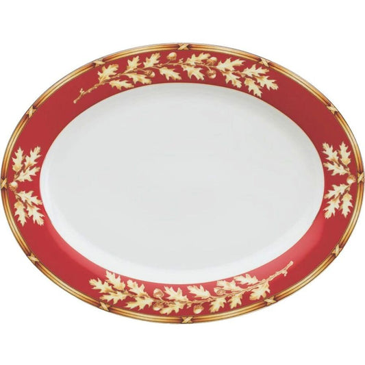 Platter Gold Oak Red by Julie Wear 