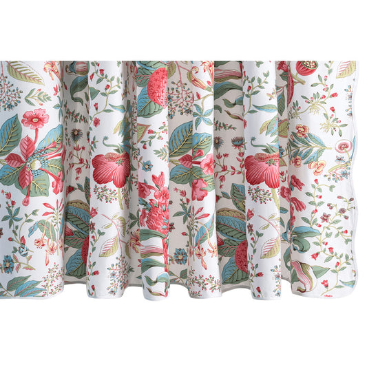 Pomegranate 72" W x 72" L Shower Curtain Pink Coral 