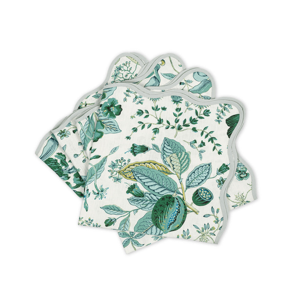 Pomegranate Napkin Emerald (Set of 4) 