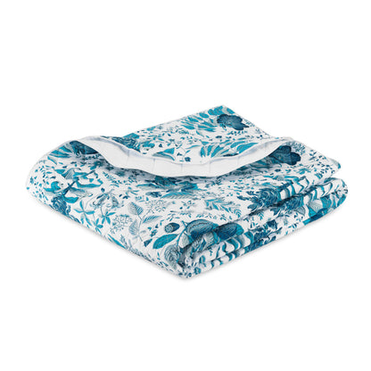 Pomegranate Quilt Prussian Blue 