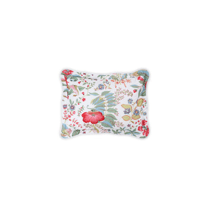 Pomegranate Sham Pink Coral Quilted Boudoir 