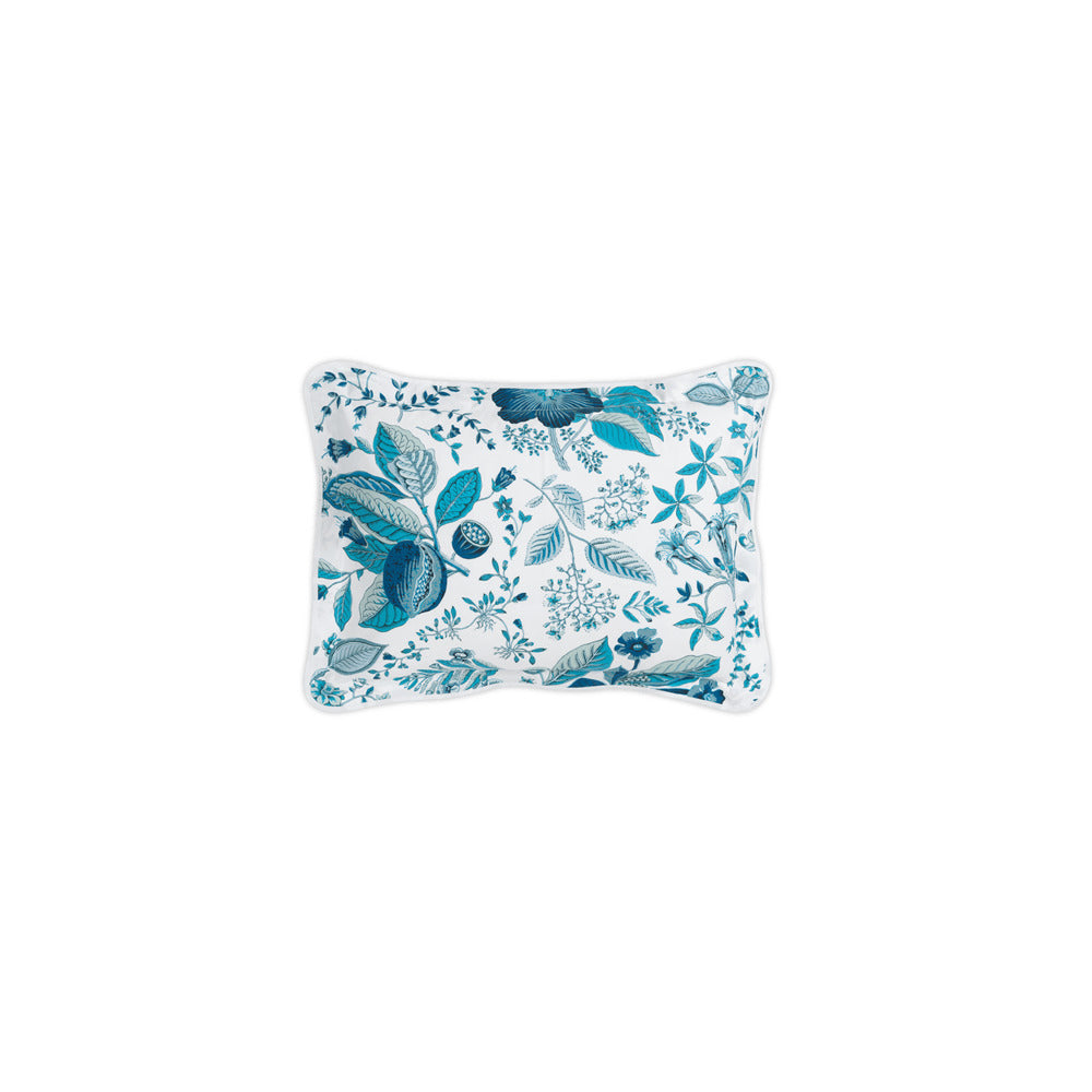 Pomegranate Sham Prussian Blue Boudoir 