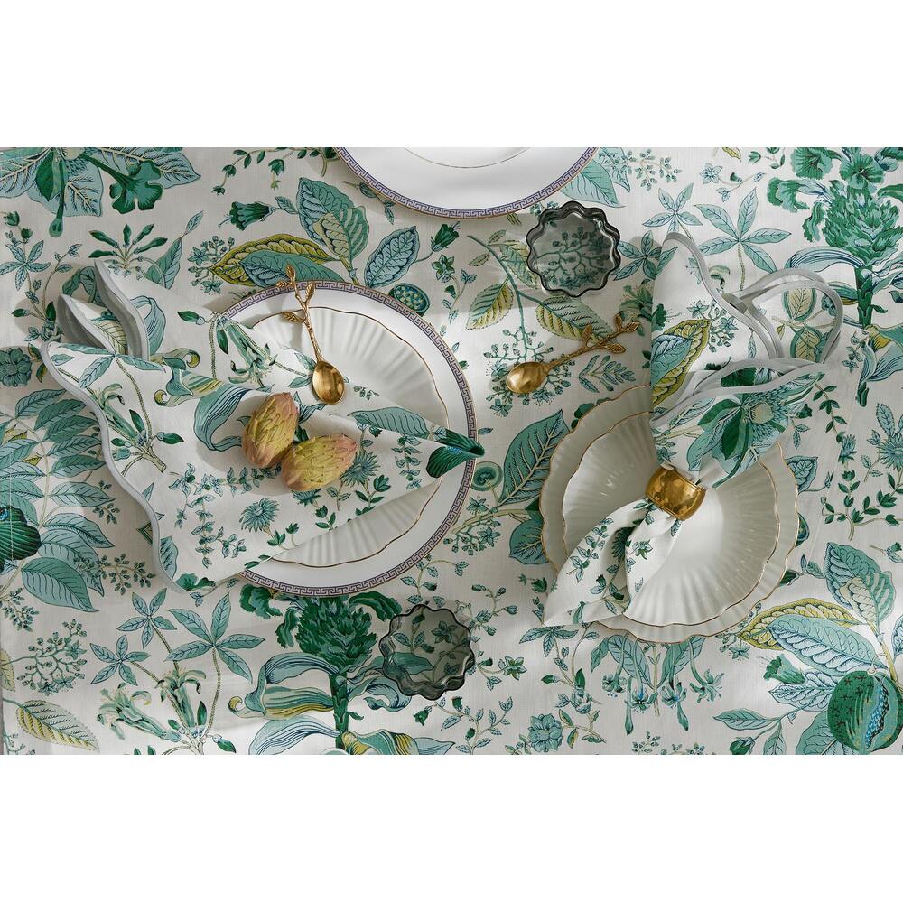 Pomegranate Tablecloth Emerald 1