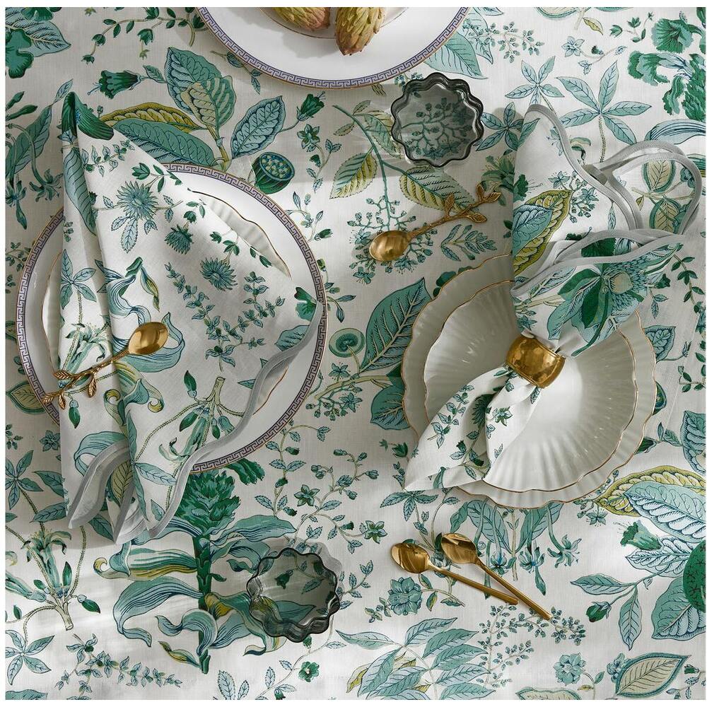 Pomegranate Tablecloth Emerald 2