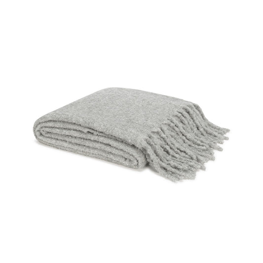 Poncho Throw Silver 