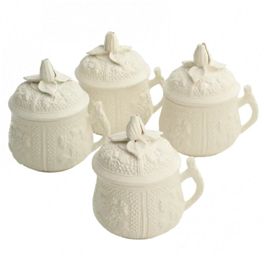 Pot De Creme Set Of 4 by Mottahedeh