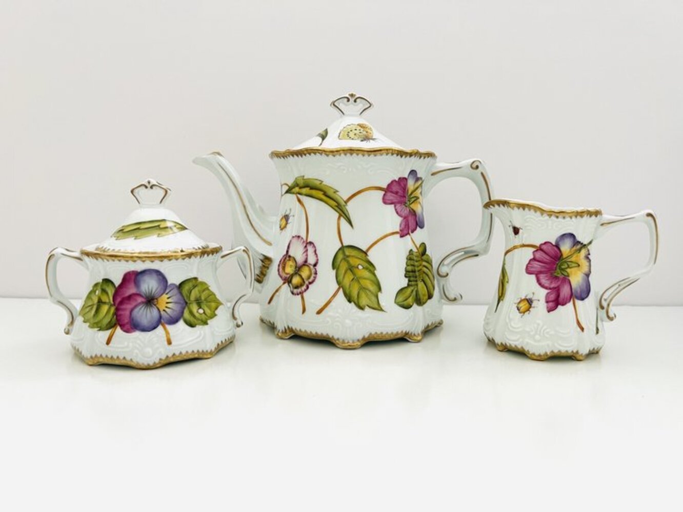 PPTS23 - 3 Piece Tea Set by Anna Weatherley