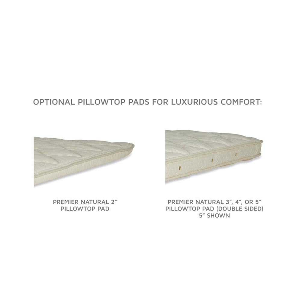 Premier Natural Cotton W/ Wool Wrap Mattress by Royal-Pedic Additional Image -3