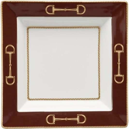 Presentation Tray Cheval Chestnut Brown by Julie Wear 