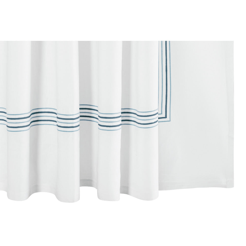 Presto 72" W x 72" L Shower Curtain Hazy Blue 