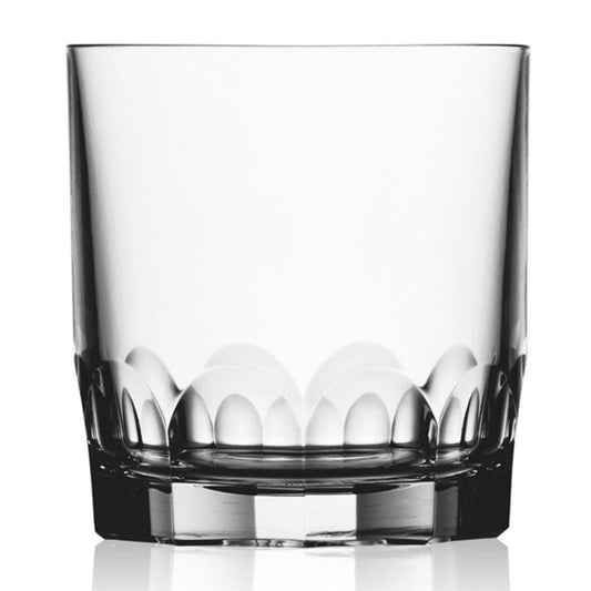 Purity Clear Double Old Fashioned Glass by Varga Crystal 