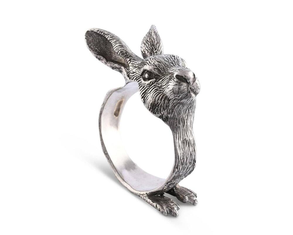 Rabbit Napkin Rings by Vagabond House 4