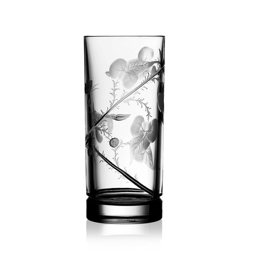 Rain Forest Clear Highball by Varga Crystal 