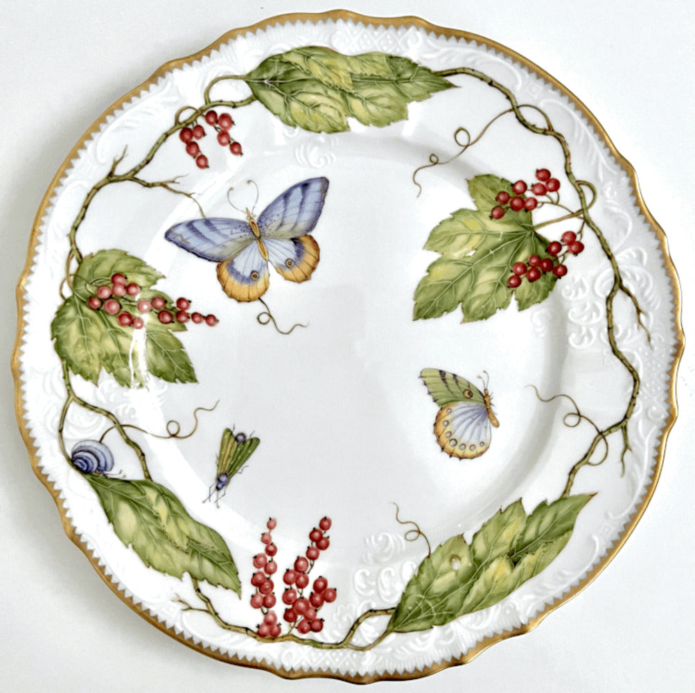 RDH1 - Red Berry Dinner Plate by Anna Weatherley