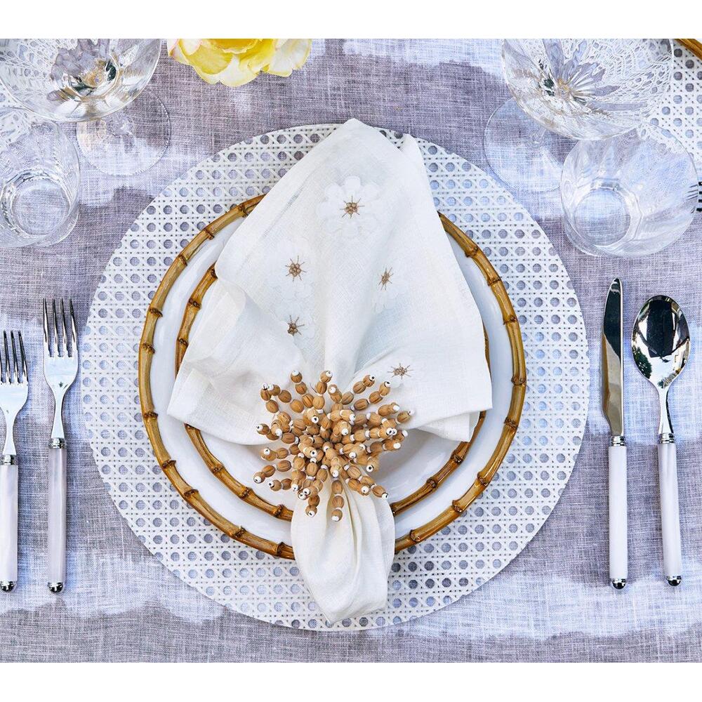 Reed Placemat - Set of 4 White by Kim Seybert 9