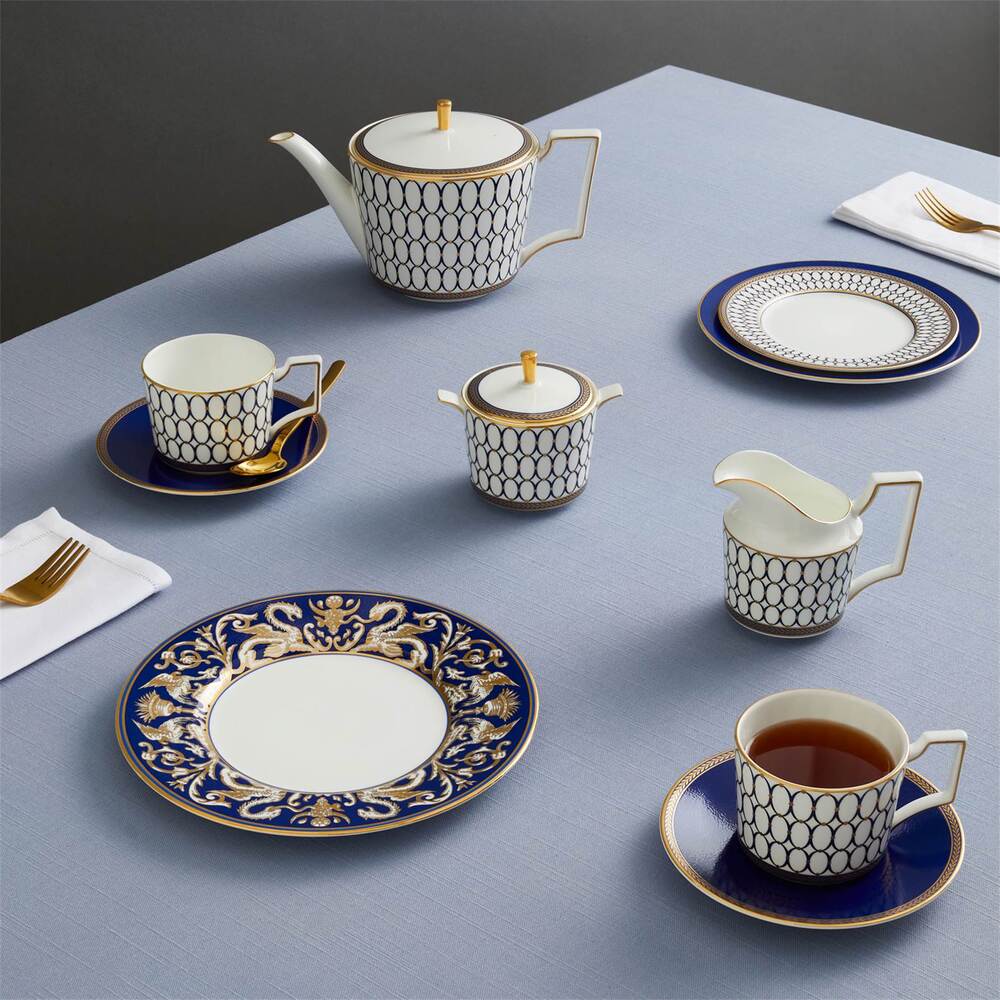 Renaissance Gold 3 Piece Tea Set by Wedgwood Additional Image - 3