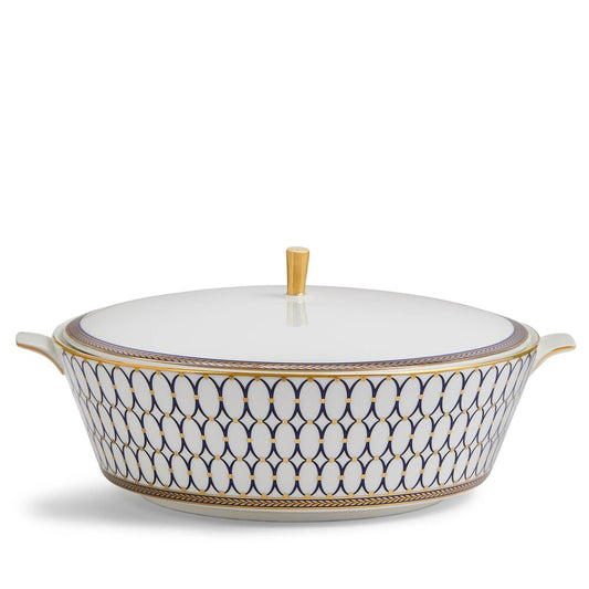 Renaissance Gold Covered Vegetable Dish by Wedgwood