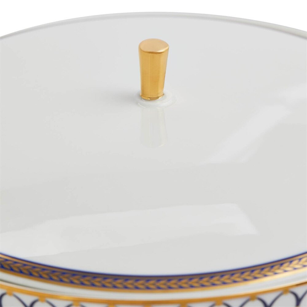 Wedgwood Renaissance Goudkleurige Platte Borden - Fijn Botporselein Met Elegante Gouden Details