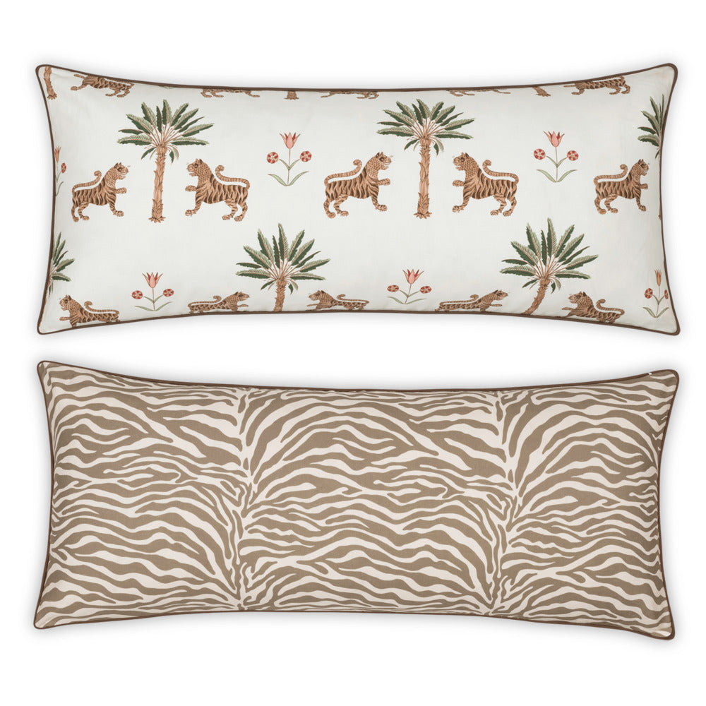 Reversible Lumbar Pillow Cover