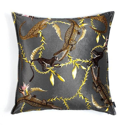 River Chase Pillow Velvet by Ngala Trading Company