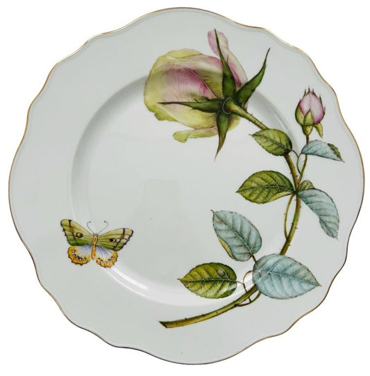 RO8 - Rose Dinner Plate by Anna Weatherley