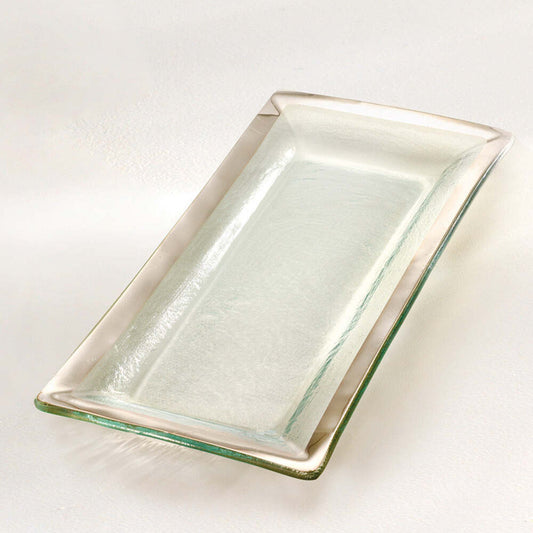 Roman 13.5" x 6' Antique Appetizer Tray by Annieglass Additional Image -1