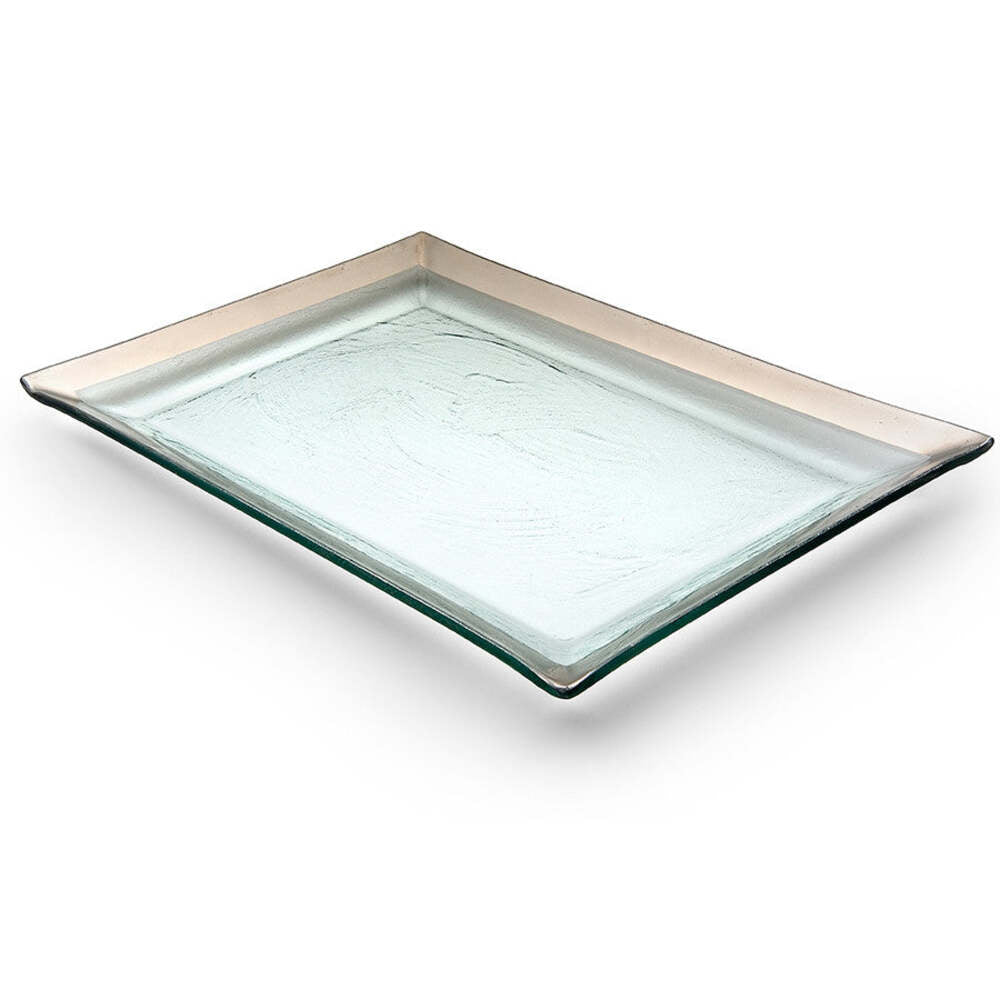 Roman Antique Martini Tray (14.5" x 10") by Annieglass Additional Image -1