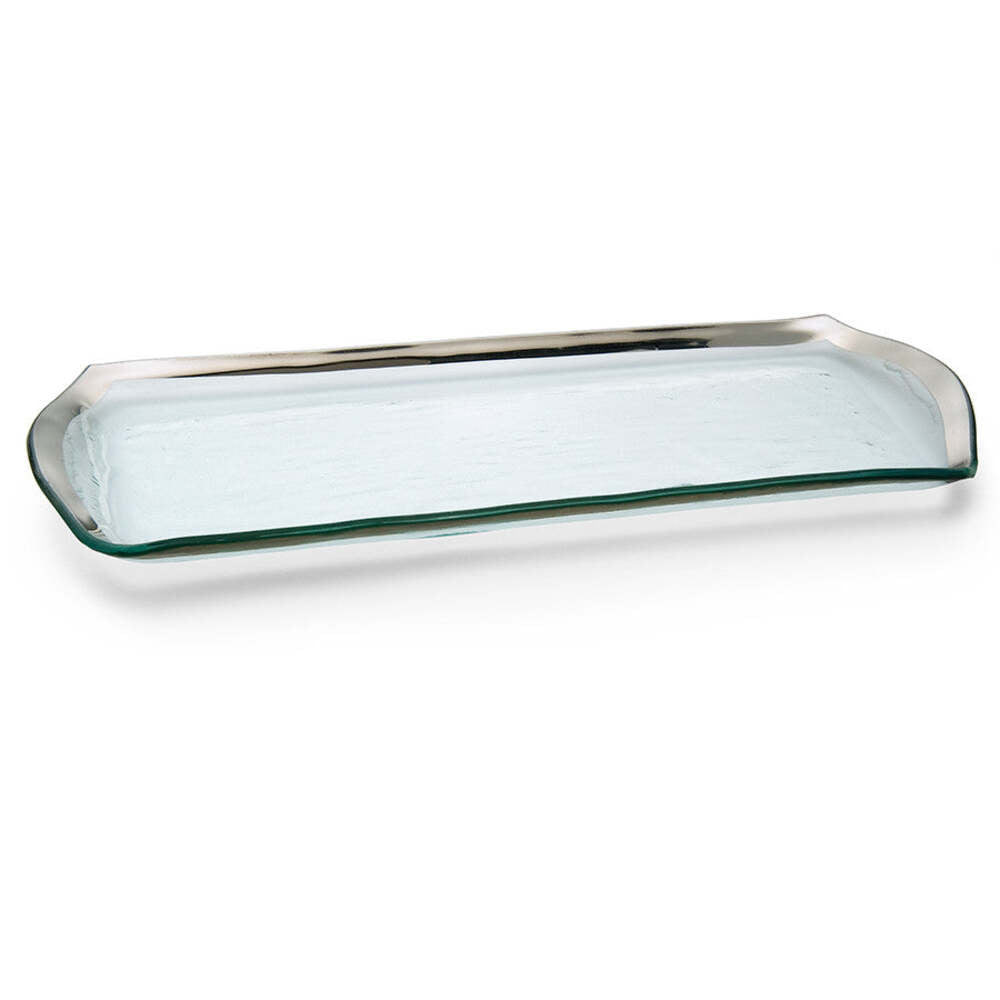 Roman Antique Oblong Pastry Tray by Annieglass Additional Image -2