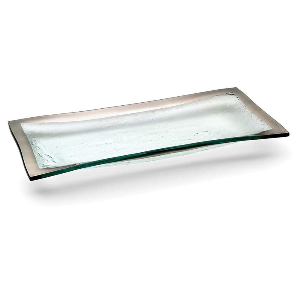 Roman Antique Olive Tray by Annieglass Additional Image -2