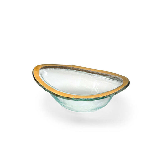 Roman Antique Sauce Bowl by Annieglass 