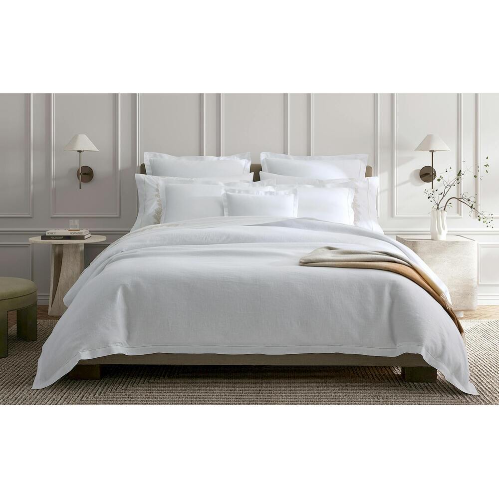 Roman Fitted Sheet White 1