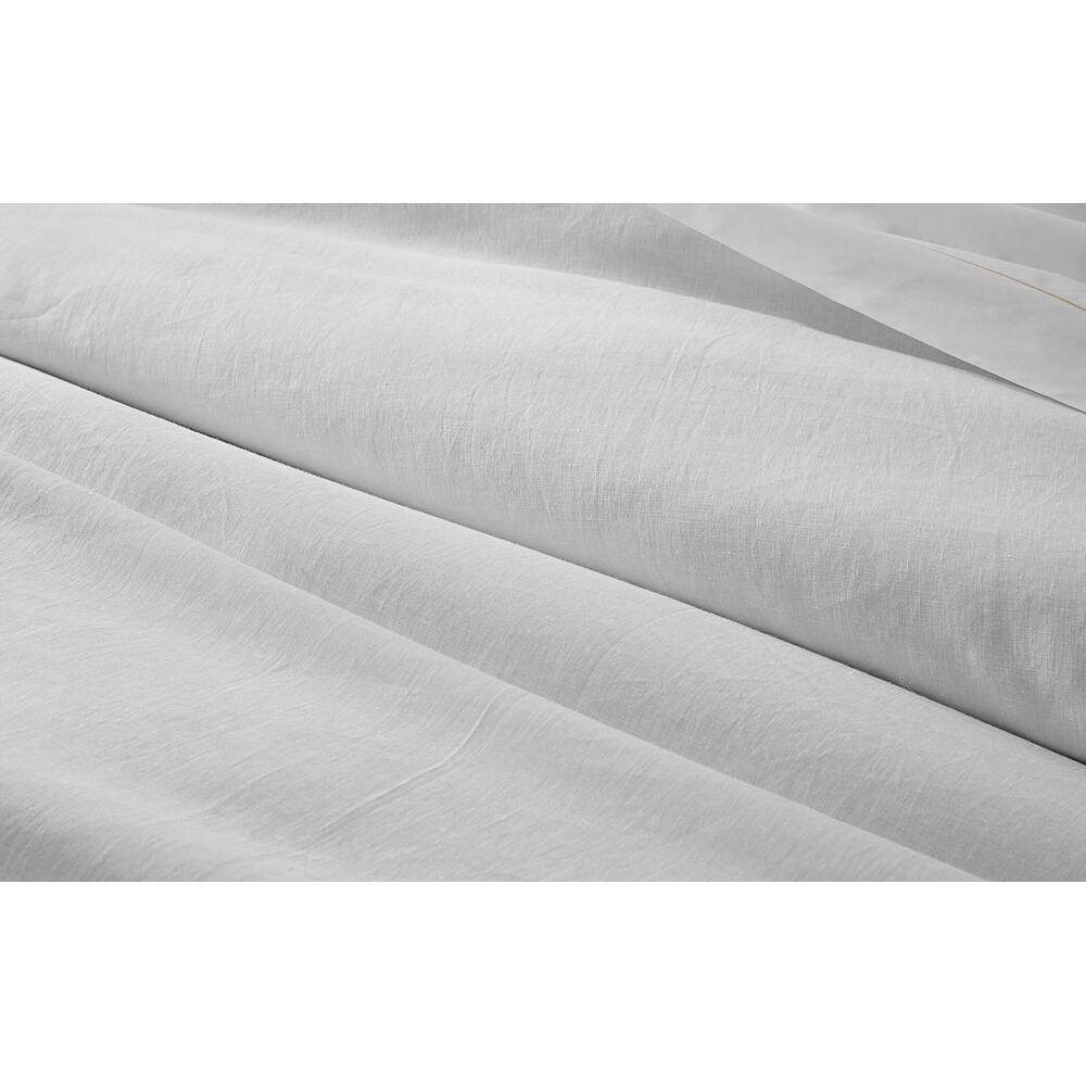 Roman Fitted Sheet White 2