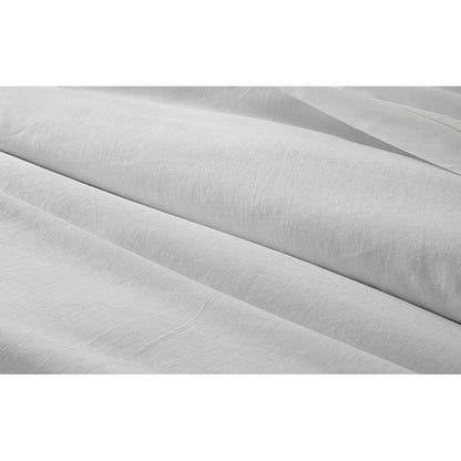 Roman Fitted Sheet White 2
