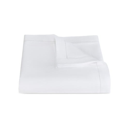 Roman Hemstitch Duvet Cover White 